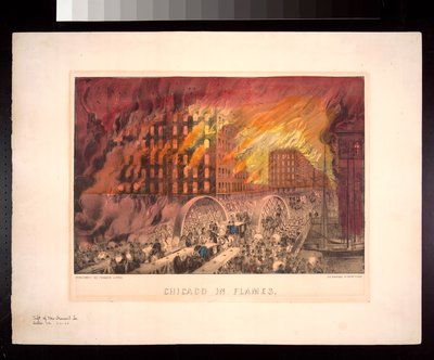 Chicago in Flames, 1871 tekijältä American Photographer