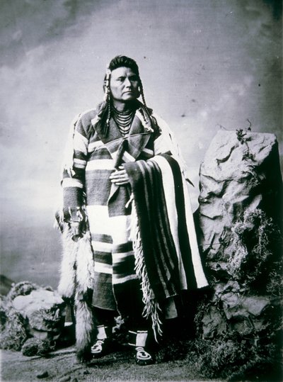 Päällikkö Joseph (1840-1904) n. 1880 (m/v kuva) tekijältä American Photographer
