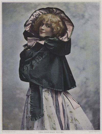 Cora Urquhart Potter, yhdysvaltalainen näyttelijä (värillinen kuva) tekijältä American Photographer