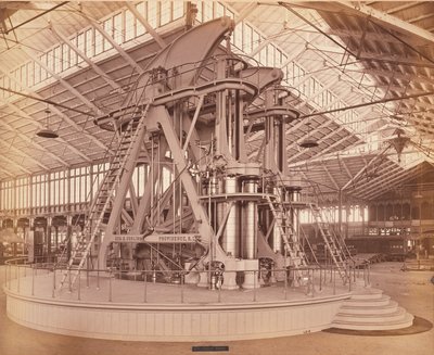 Corliss Engine, Centennial International Exhibition, Philadelphia, 1876 (albumiprintti) tekijältä American Photographer