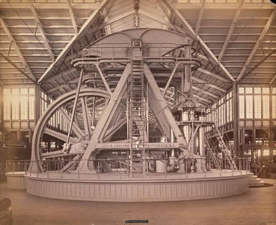 Corliss Engine, Centennial International Exhibition, Philadelphia, 1876 (albumiprintti) tekijältä American Photographer