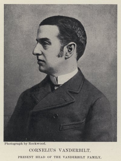 Cornelius Vanderbilt (m/w kuva) tekijältä American Photographer