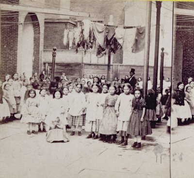 Female Guardian Society, Home for the Friendless, 29th Street, New York, 4. heinäkuuta 1864 tekijältä American Photographer