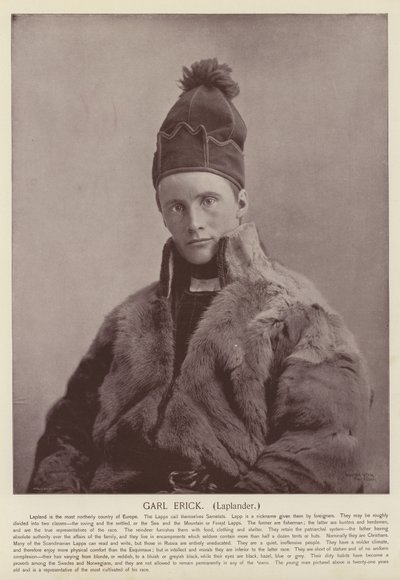 Garl Erick, lappilainen tekijältä American Photographer