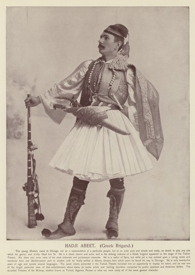 Hadji Abeet, kreikkalainen prikkari tekijältä American Photographer