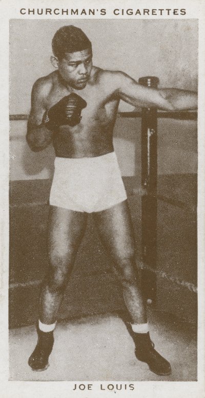 Joe Louis (1914-1981), amerikkalainen raskaansarjan nyrkkeilijä tekijältä American Photographer