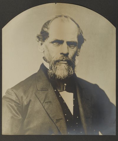 John Augustus Roebling, n. 1866-1867 (gelatiinihopeaprintti) tekijältä American Photographer