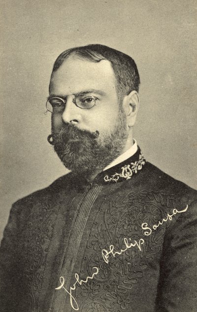 John Philip Sousa (s/w-kuva) tekijältä American Photographer