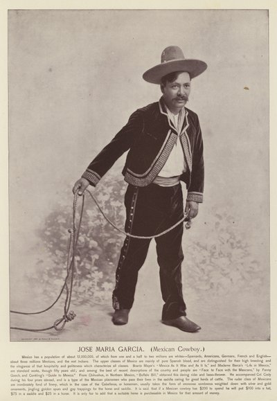 Jose Maria Garcia, meksikolainen cowboy tekijältä American Photographer