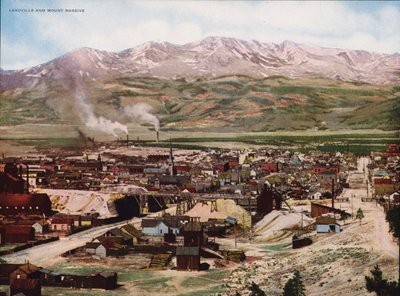 Leadville ja Mount Massive (värikuva) tekijältä American Photographer
