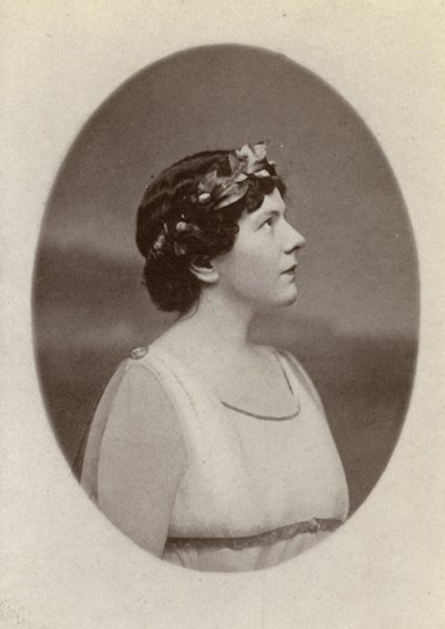 Louise Homer, Orfeus, elokuvassa "Orfeo Ed Euridice" (s/w-kuva) tekijältä American Photographer