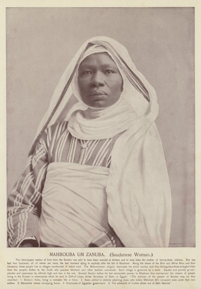 Mahbouba Um Zanuba, soudanilainen nainen tekijältä American Photographer