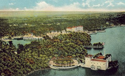 Miami, Florida, noin 1925: Deering Estate (värikuva) tekijältä American Photographer