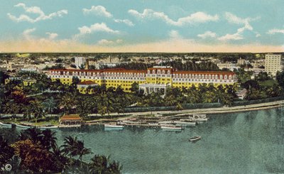 Miami, Florida, noin 1925: Royal Palm Hotel (värikuva) tekijältä American Photographer