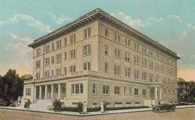 Miami, Florida, noin 1925: YMCA Building (värikuva) tekijältä American Photographer