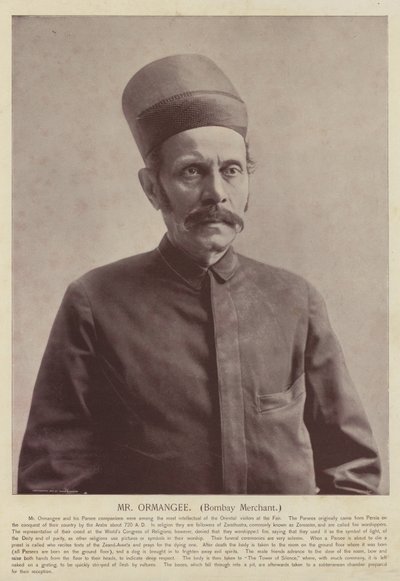 Herra Ormangee, Bombay-kauppias tekijältä American Photographer