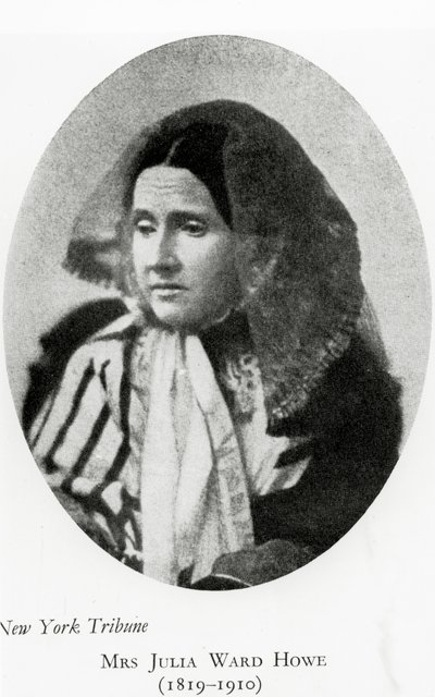 Rouva Julia Ward Howe, noin 1860-luku tekijältä American Photographer