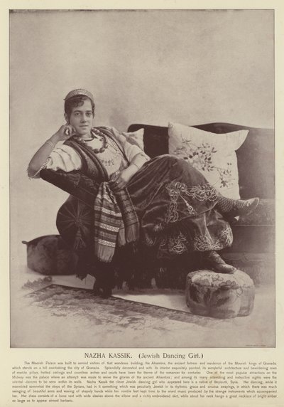 Nazha Kassik, juutalainen tanssityttö tekijältä American Photographer