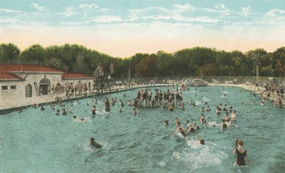 New Orleans: City Park Swimming Pool (värikuva) tekijältä American Photographer