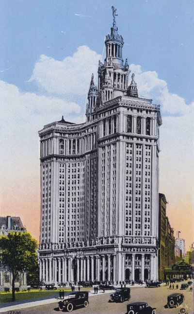 New York: Municipal Building (värikuva) tekijältä American Photographer