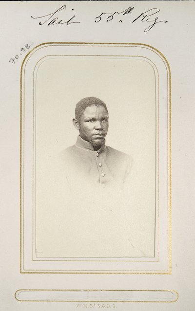 Nicholas Said, carte de visite, n. 1863-1866 tekijältä American Photographer