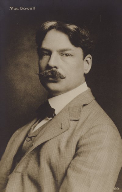 Edward MacDowellin muotokuva tekijältä American Photographer