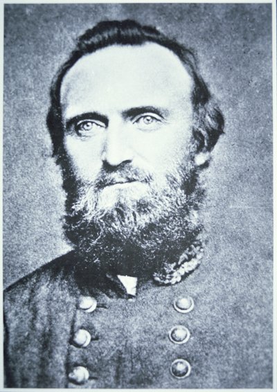 Muotokuva Thomas J. "Stonewall" Jacksonista (m/w kuva) tekijältä American Photographer
