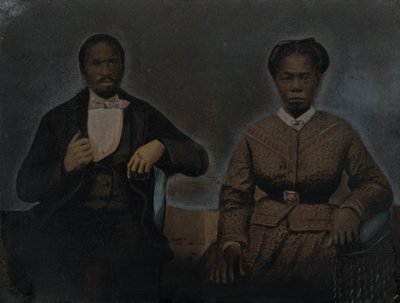 Miehen ja naisen muotokuva,1860-luku (kuva) tekijältä American Photographer