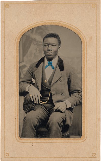 Miehen muotokuva,c. 1880-luku (kuva) tekijältä American Photographer