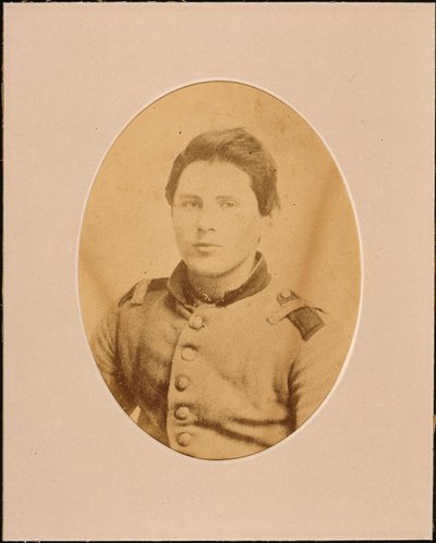 Tunnistamattoman sotilaan muotokuva (seepia valokuva) tekijältä American Photographer