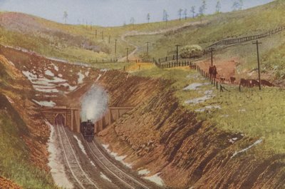 Raton Tunnel, Santa Fen korkein kohta (värillinen kuva) tekijältä American Photographer
