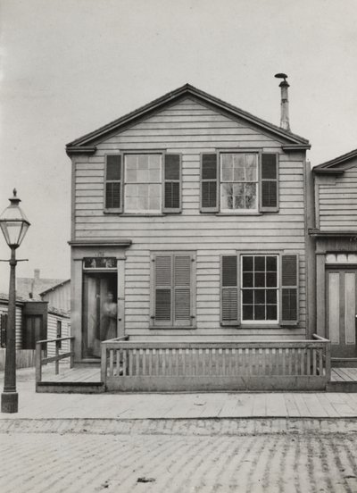 Asuinpaikka osoitteessa 42 Monroe St., Chicago, 1869 tekijältä American Photographer