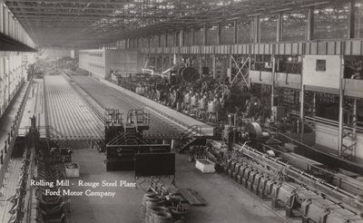 Valssaamo, Rouge Steel Plant; Ford Motor Company, Dearborn, Michigan tekijältä American Photographer