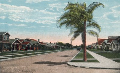 San Diego, Kalifornia: Residence Street (värikuva) tekijältä American Photographer