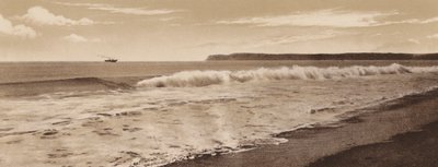 San Diego: Point Loma kaukana, San Diego (s/w-kuva). tekijältä American Photographer