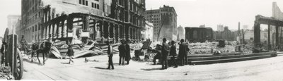 San Francisco vuoden 1906 maanjäristyksen jälkeen tekijältä American Photographer