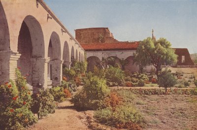 San Juan Capistranon lähetysasema, Kalifornia (värillinen kuva) tekijältä American Photographer