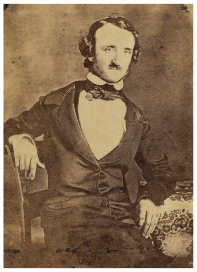 Edgar Allan Poen istuva muotokuva. 1876 (Dagerrotypia) tekijältä American Photographer
