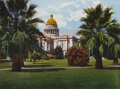 Osavaltion Capitol, Sacramento, Kalifornia (värikuva) (värikuva) tekijältä American Photographer