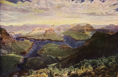 Auringonnousu Hermit-polulta, Grand Canyonin kansallispuisto (värikuva) tekijältä American Photographer
