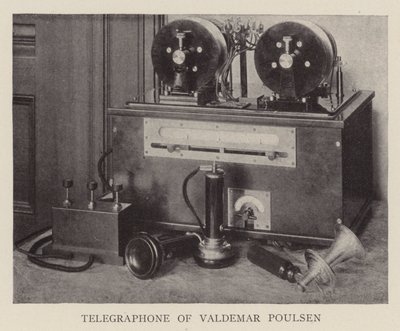 Valdemar Poulsenin kaukoputki (s/w-kuva) tekijältä American Photographer