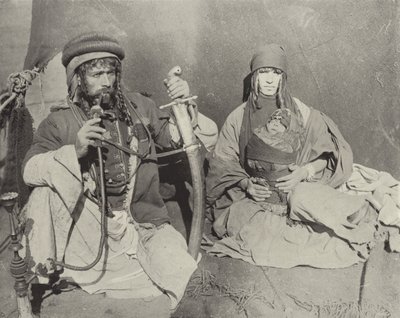 Beduiinipäällikkö ja perhe tekijältä American Photographer