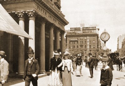 The Fifth Avenue Hotel Madison Squarella, New York Cityssä, 1896 tekijältä American Photographer
