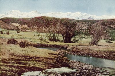 The Snowy Range, lähellä Trinidadia, Colorado (värillinen kuva) tekijältä American Photographer