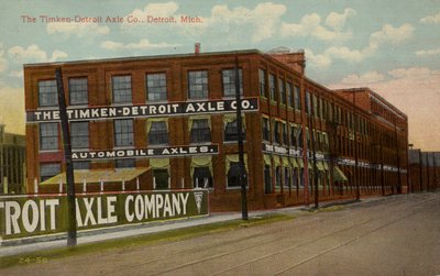 The Timken-Detroit Axle Co, Detroit, Michigan (kuva). tekijältä American Photographer