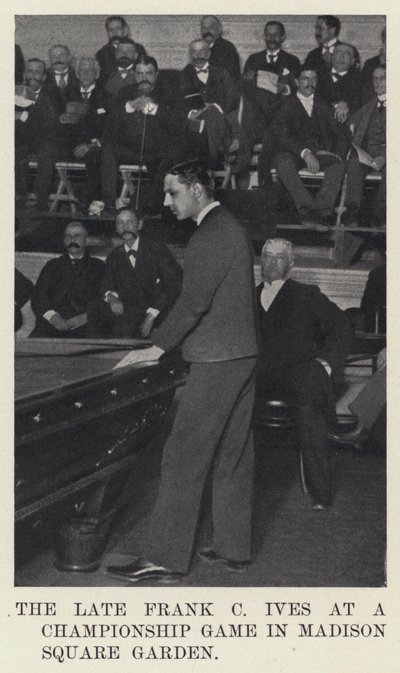 Edesmennyt Frank C Ives mestaruusottelussa Madison Square Gardenissa (m/v kuva) tekijältä American Photographer