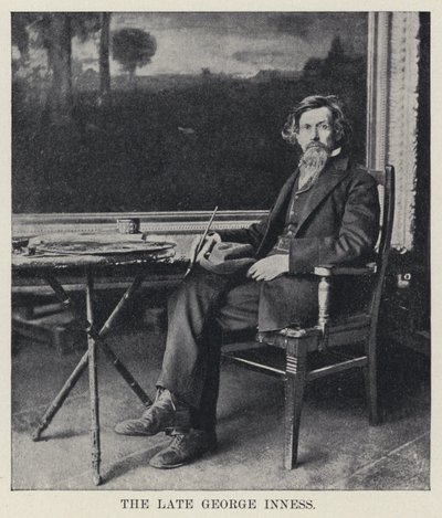Edesmennyt George Inness (m/v kuva) tekijältä American Photographer