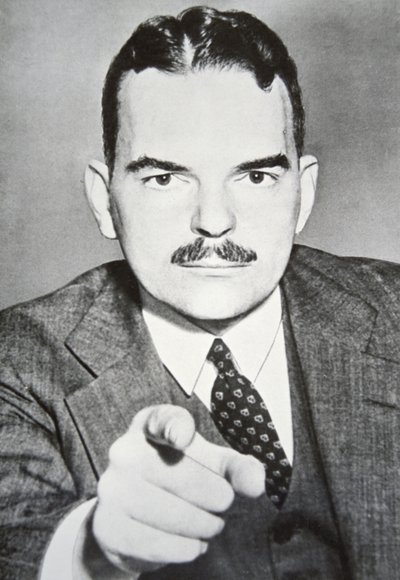 Thomas E. Dewey (1909-71) (m/v valokuva) tekijältä American Photographer