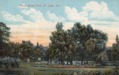 Tower Grove Park, St Louis, Mo (värikuva) (värikuva) tekijältä American Photographer