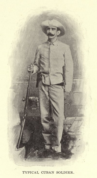 Tyypillinen kuubalainen sotilas tekijältä American Photographer